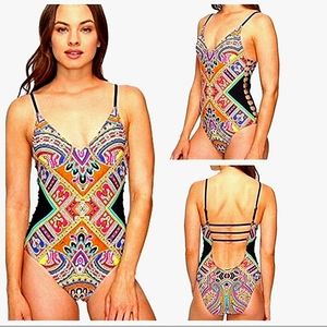 NWT Trina Turk Maillot One-Piece Swimsuit